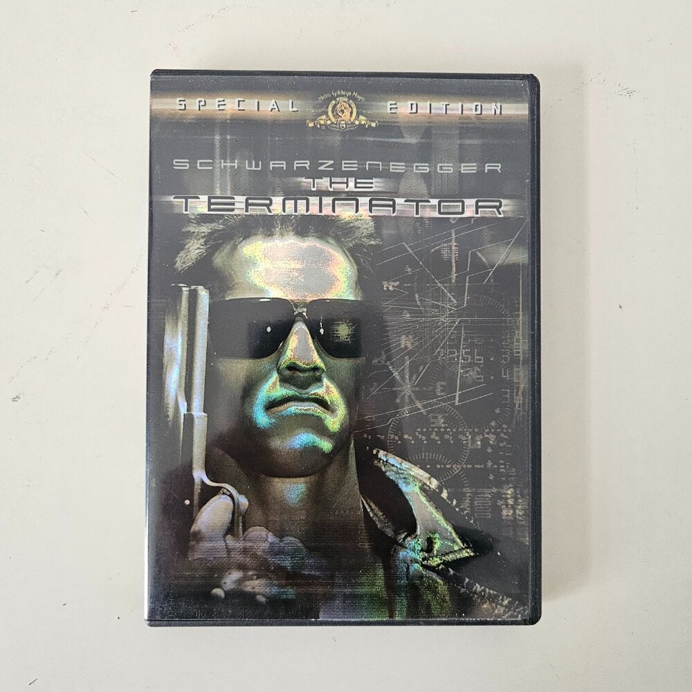 The Terminator DVD 1984 Widescreen - Arnold Schwarzenegger, Michael Biehn, Linda